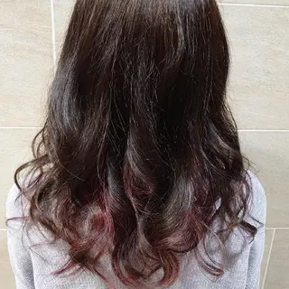 ロング カラー 宮本  星羅のヘアスタイル