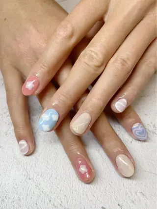 ネイル RI SA☀️ リサのネイルデザイン