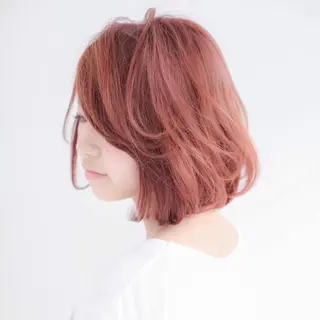 ショート カラー ブリーチ/髪質改善 NYNY大久保のヘアスタイル