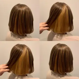 ミディアム カラー 🤍透明感/韓国風 🤍サクラギヒトミのヘアスタイル