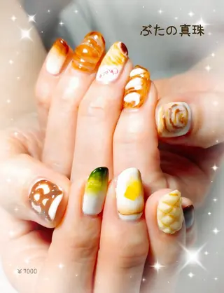 ネイル 林 珠里のネイルデザイン