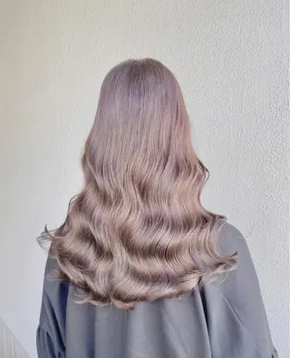 ロング カラー ベージュカラー💖 やすひろのヘアスタイル