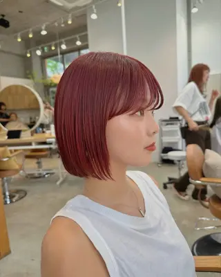ショート カラー 顔まわりカット/艶髪 カラー✨けいとのヘアスタイル