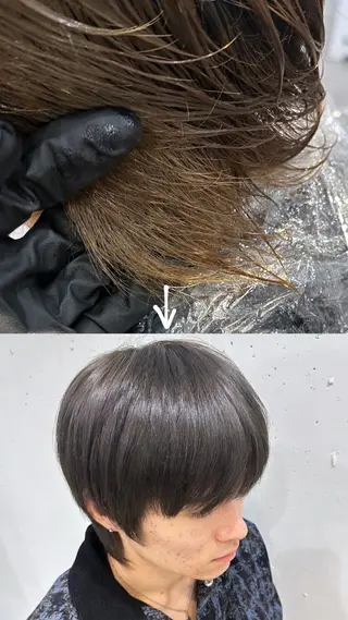 メンズ kii所属・サエキ ルイのヘアスタイル