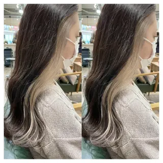 ロング カラー 村山 茉衣のヘアスタイル