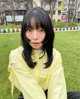 セミロング warme𓂂𓂃 fukaのヘアスタイル