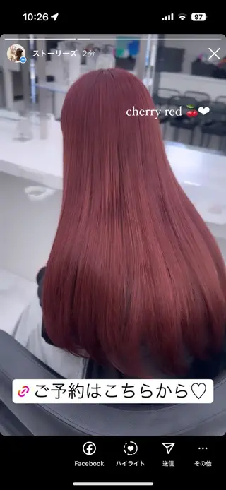 ロング カラー ガーリーstyle ❤︎misaki🏹のヘアスタイル