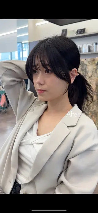 セミロング i.Tokyo所属・VIEW TOKYO ♥yuriのヘアスタイル