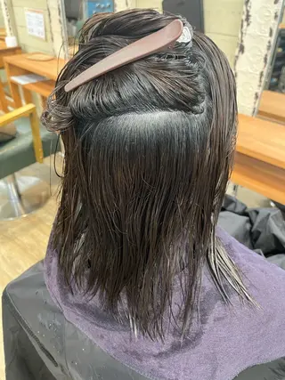 ミディアム パーマ 🌟CUORE 柵木遥斗🌟のヘアスタイル