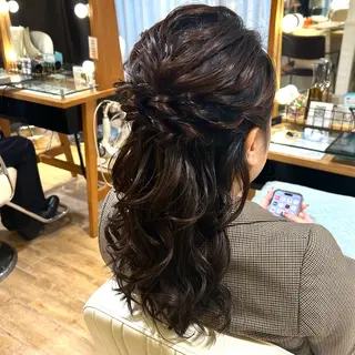 ロング ヘアアレンジ 🍒 Rino 🍒 カットモデル募集中のヘアスタイル