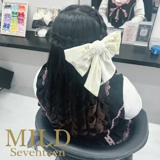 ロング ヘアアレンジ MILD by17 🤍ゆめか🤍のヘアスタイル