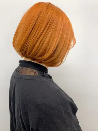 ミディアム カラー LEBEN所属・leben serikaのヘアスタイル