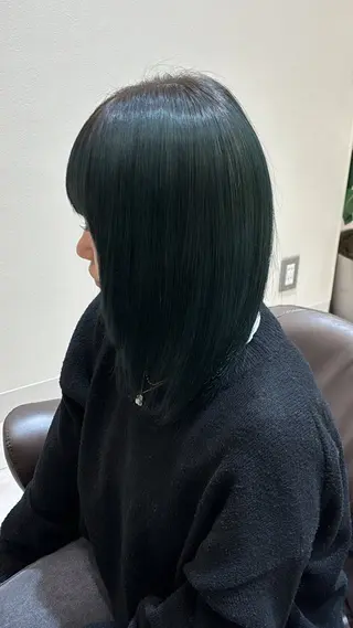 セミロング カラー TAYA  ひばりが丘店所属・福留 和のヘアスタイル