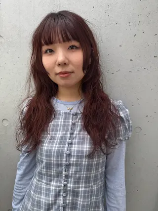 ロング カラー パーマ 🔆ボブパーマ🔆 とやましゅうとのヘアスタイル