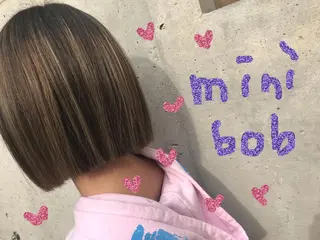 ミディアム カラー moana surfriderのヘアスタイル