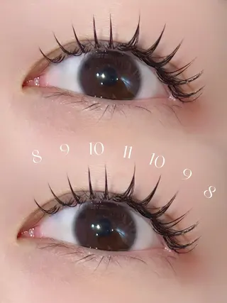 マツエク・マツパ Aika🎀 The TEN千葉店のマツエク・マツパデザイン