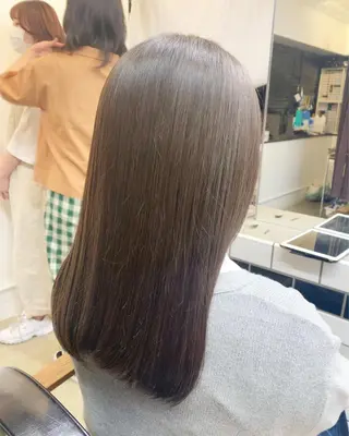 ロング カラー ヘアアレンジ 🎀暖色カラー🎀 ♡yurika♡のヘアスタイル