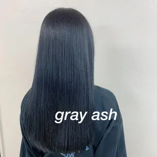 ロング カラー NANAMI🩵 大人可愛い韓国ヘアのヘアスタイル