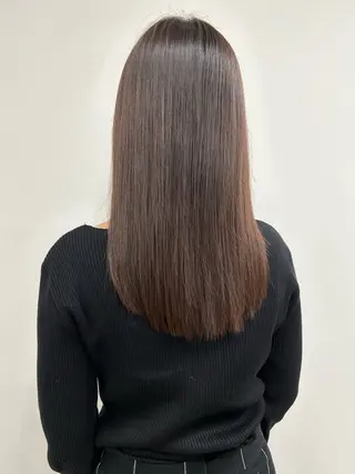セミロング 小西 瑞穂のヘアスタイル