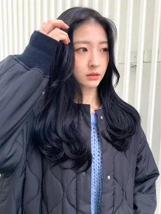 ロング カラー ヘアアレンジ SENJYU所属・貴方以上に貴方の髪を 想う🌕野口昴夢のヘアスタイル