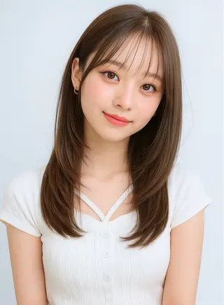 ロング カラー Gain池下 レディースのヘアスタイル