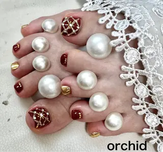 ネイル orchid ♡オーキッドのネイルデザイン
