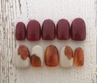 ショート ネイル ネイルサロン shikiのネイルデザイン