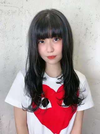 ロング カラー 310【サンイチマル】所属・透明感ハイトーン🦄 キラ🌈のヘアスタイル