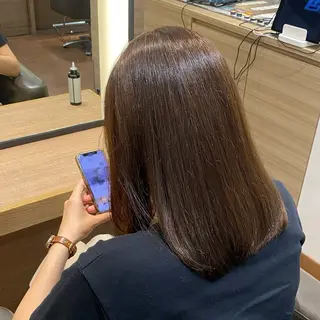 ミディアム カラー ヘアーサロン ソシエ新百合ヶ丘所属・🍒SOCIE あかり🍒のヘアスタイル