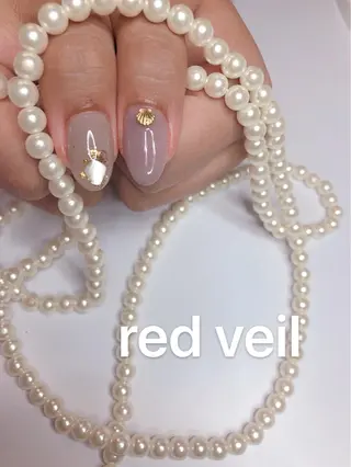 セミロング ネイル 長さ出し専門 nynaのネイルデザイン