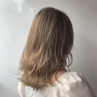 ミディアム カラー 渋谷指名1位💖 カラーの達人❣️のヘアスタイル