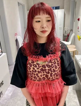 セミロング 細山田 りゅうせいのヘアスタイル