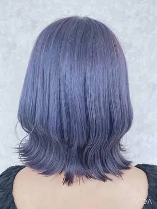 ミディアム カラー 浦口友華 ♡  暖色系カラーのヘアスタイル