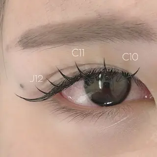 マツエク・マツパ .i salonのマツエク・マツパデザイン