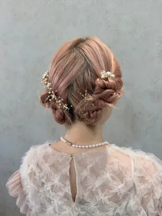 ヘアアレンジ 沢登 穂乃香のヘアスタイル