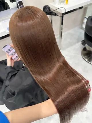ロング 🤎MISAKI 艶髪カラー🤎のヘアスタイル