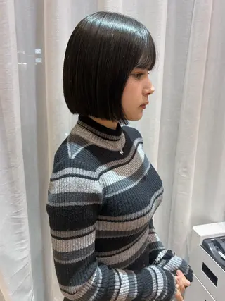 ミディアム moe/名古屋美容室 /モデル募集のヘアスタイル