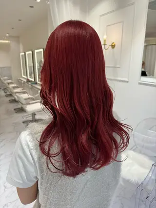 ロング カラー ParveMix🍀 藤原愛未のヘアスタイル