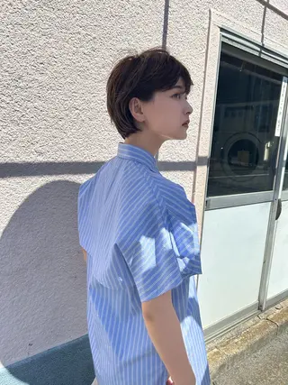 ショート サノ アオイのヘアスタイル