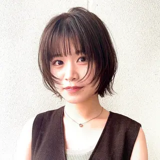 ミディアム カラー ハイトーン/ウルフ/ レイヤー/Asukaのヘアスタイル