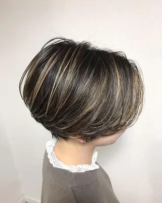 ショート イマ所属・黒神 浩之のヘアスタイル