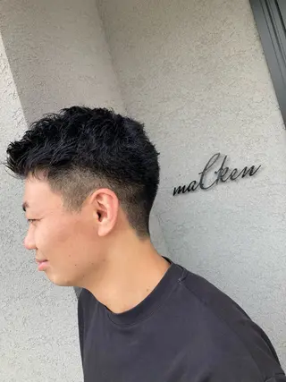 ショート メンズ maCken所属・松本　友佑 maCkenのヘアスタイル