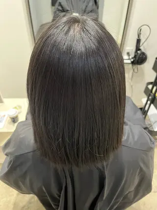 セミロング 花巻 真晃のヘアスタイル