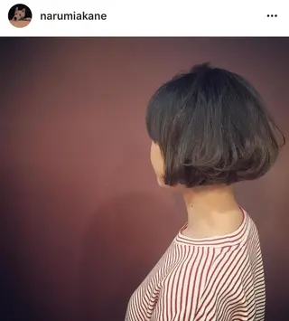 ミディアム パーマ 🌈ウルトワ水素 髪質改善naru🌈のヘアスタイル