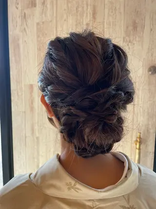 ヘアアレンジ 岡村 真子のヘアスタイル