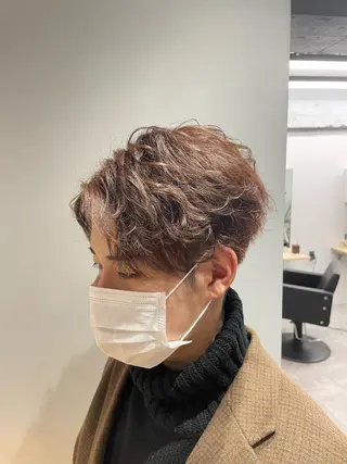 ショート カラー ヘアアレンジ メンズ ⚡️王道メンズ⚡️ 北千住駅近！のヘアスタイル