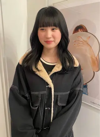 セミロング カラー riria/ボブ /ブラウンカラー🎀のヘアスタイル