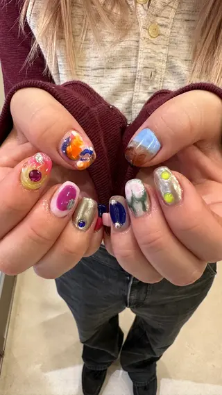 ネイル 👽個性派ネイル🎀 komachiのヘアスタイル