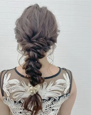 ロング ヘアアレンジ GRANLUSSO 〜グランルッソ駅前店所属・木口 嘉美のヘアスタイル