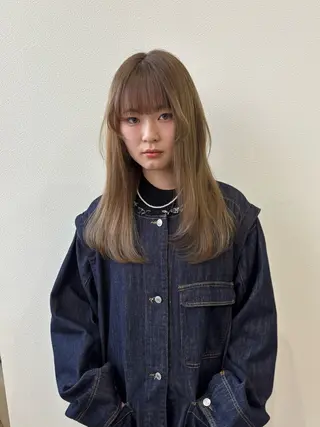 セミロング little garden/樹里のヘアスタイル